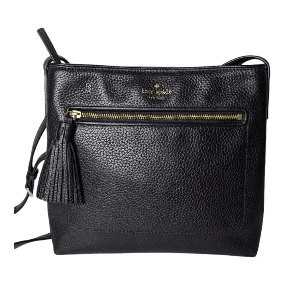 KATE SPADE Chester Street Dessi Pebbled Leather Crossbody And Wallet Set